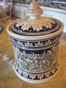 Stoneware German Jar with Lid