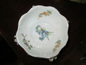 Pretty Handpainted Footed Dish - Florals