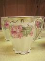 Set of Four Small Tea Cups - Austria - Pink Floral