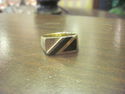 Men's Gold Ring - 10K - Black Onyx