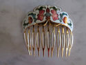 Set of Four Vintage Hair Combs & Hair Pin