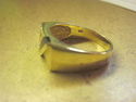 Men's Gold Ring - 10K - Black Onyx