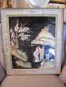 Chinese Oil Painting on Glass - Hand Painted Frame