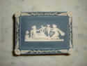 Vintage Wedgewood-Style Trinket Box with Lid