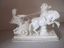 Large Chariot Sculpture by A. Santini