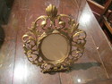 Antique Cast IronVictorian Picture Frame - Gold