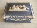 Vintage Wedgewood-Style Trinket Box with Lid