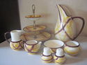 Vintage Set of Vernon Ware Serving Pieces - Organd