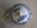 ANtique Sugar bowl and Saucer - Booth - Blue Drago