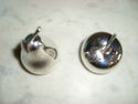 Pewter Salt and Pepper Set - Apple & Pear in Box