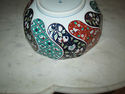 Beautiful Asian Bowl - Red, Navy, White, Green