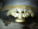 Interesting Metal and Brass Planter - Bat Motiff -