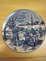 Delft blue Set of Four Plates - Seasons