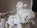 Large Chariot Sculpture by A. Santini