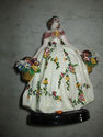 Beautiful Ceramic Handpainted Figurine - Lady with