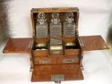 AnTIQue English Oak Captains Gentlemans Liquor Dec