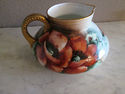 Antique Handpainted Pitcher - Poppies - Bavaria