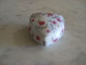 Antique Limoges Heart Shaped Trinket Box - Florals