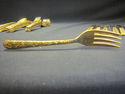 Bright Goldtone Flatware Set - 32 Pieces