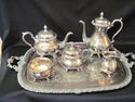 Six Piece Wilcox Silverplated Tea/Coffee Set with 