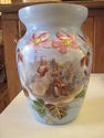 Antique Handpainted Vase - Florals and Colonial Co