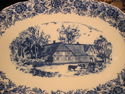 Beautiful Blue and White Platter - Bavaria