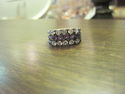 Ladies Sterling SIlver CZ Ring - Amethyst