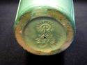 ROOKWOOD Matte Green 7" Art Deco Vase - Floral Des