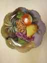 Pair of Handpainted Lefton Plates - Fruit