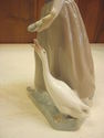 Lladro NAO Girl with Goose and Basket