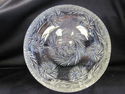 Large Clear Brilliant-Cut Glass Centerpiece Bowl 