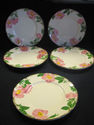 Set of Five Salad Plates - Desert Rose by Fransisc