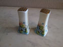 Antique handpainted Salt and Pepper Shakers - Blue