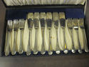 Vintage Sheffield Flatware Set - Forged Silver