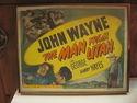 John Wayne Original Poster - Framed