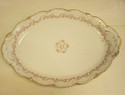 AnTIQue Haviland Limoges Pink Roses Serving Platte