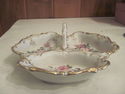 Antique Handpainted Lefton Divided Dish