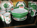 Fitz & Floyd Green Dragon China Set - 27 Pieces