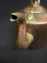 19 c. AnTIQue Dove-tailed Copper Tea Kettle - Goos