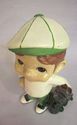 ViNTAge 1970's Ceramic Figurine Young Golfer with 