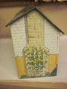 Vintage Painted Tin Dollhouse