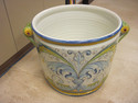 Large Handpainted Italian Majolica Pot - VIETRI - 