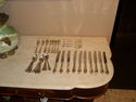 Antique Silverplated Flatware Set - 34 Pieces - So