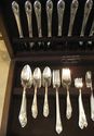 98-piece Set QUADRUPLE Plate Flatware w/Serving Pc