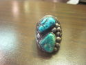 Southwestern Men's Ring - Turquoise - Green & Blue