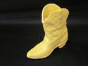 Vintage Frankoma Cowboy Boot - Yellow