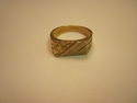 Men's Vintage Ring - 14k - Nugget Design