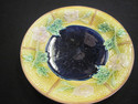 Majolica Plate - Wild Rose