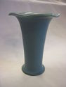 ROOKWOOD 1923 TRUMPET VASE #2736 BLUE-GREEN 