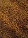 Vintage Hand Carved Chair Leopard Print